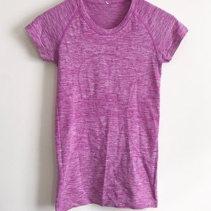 {Lululemon} Swiftly Tech Purple Short Sleeve Crew